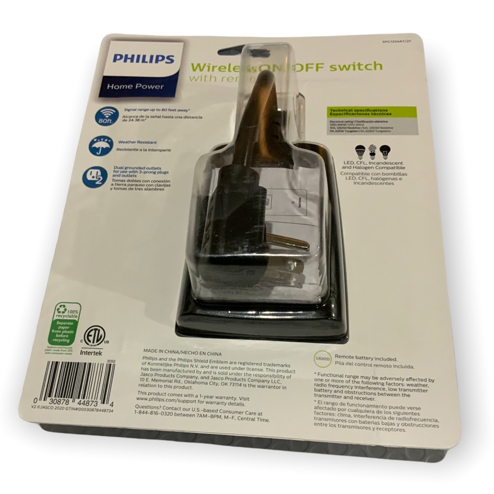 Philips Outdoor Lighting Control Plug-in Wireless Remote 80ft.Landscape Lighting - Picture 8 of 8